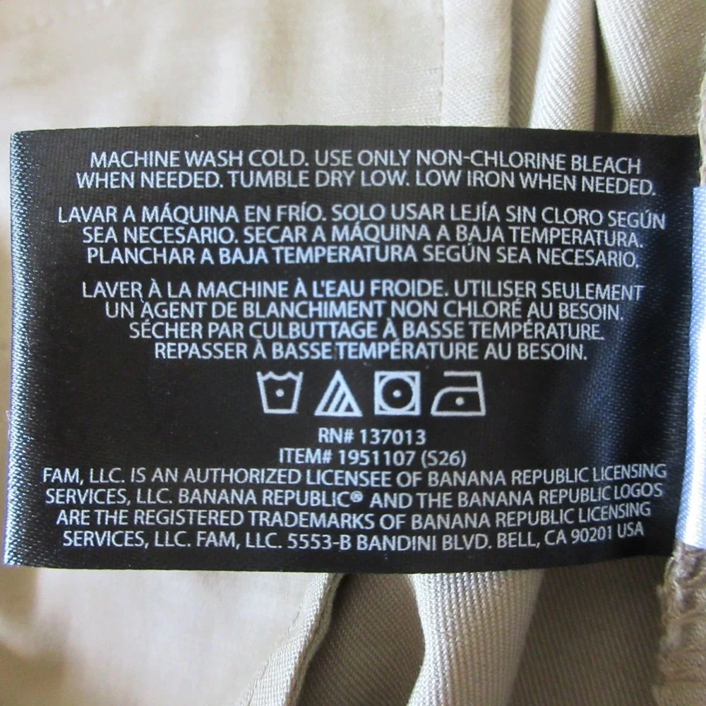 Banana Republic dry elastane everyday